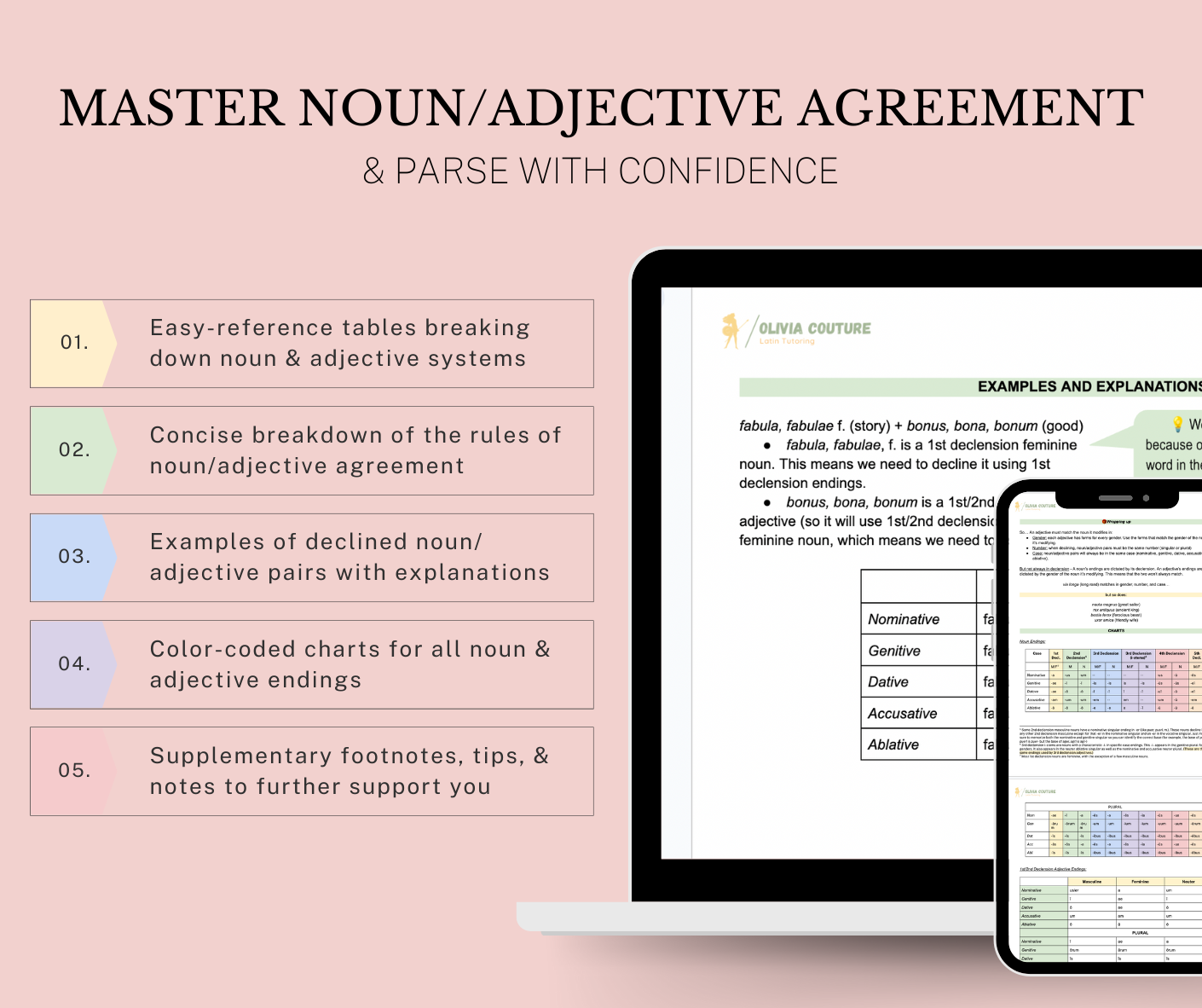Your Guide to Latin Noun/Adjective Agreement